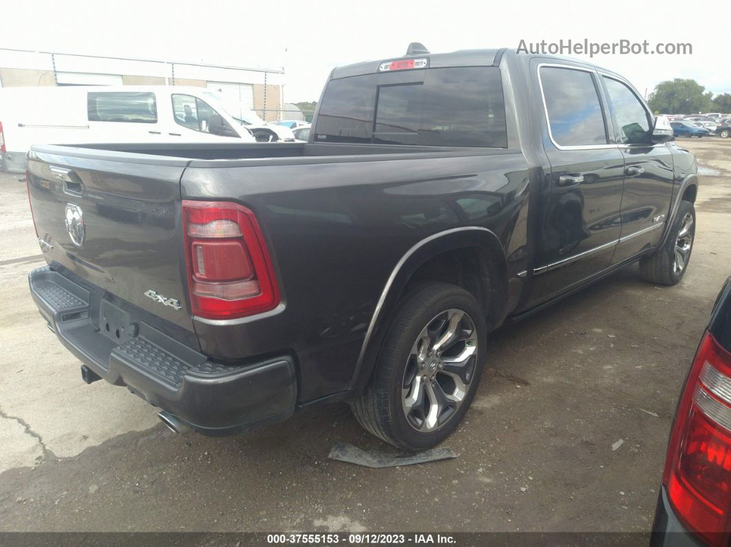 2020 Ram 1500 Limited Black vin: 1C6SRFHT0LN387924