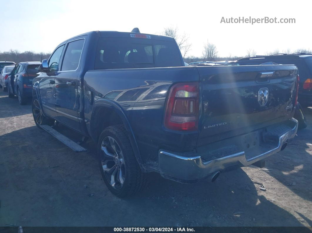 2019 Ram 1500 Limited  4x4 5'7 Box Blue vin: 1C6SRFHT1KN573387