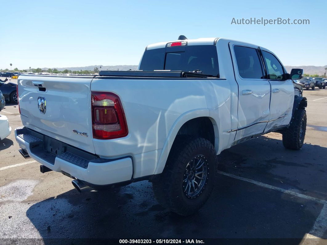 2020 Ram 1500 Limited White vin: 1C6SRFHT1LN101188