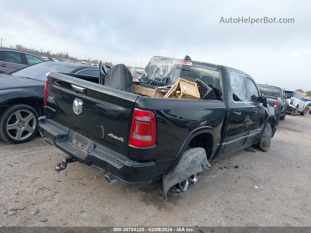 2022 Ram 1500 Limited  4x4 5'7 Box Черный vin: 1C6SRFHT1NN183135