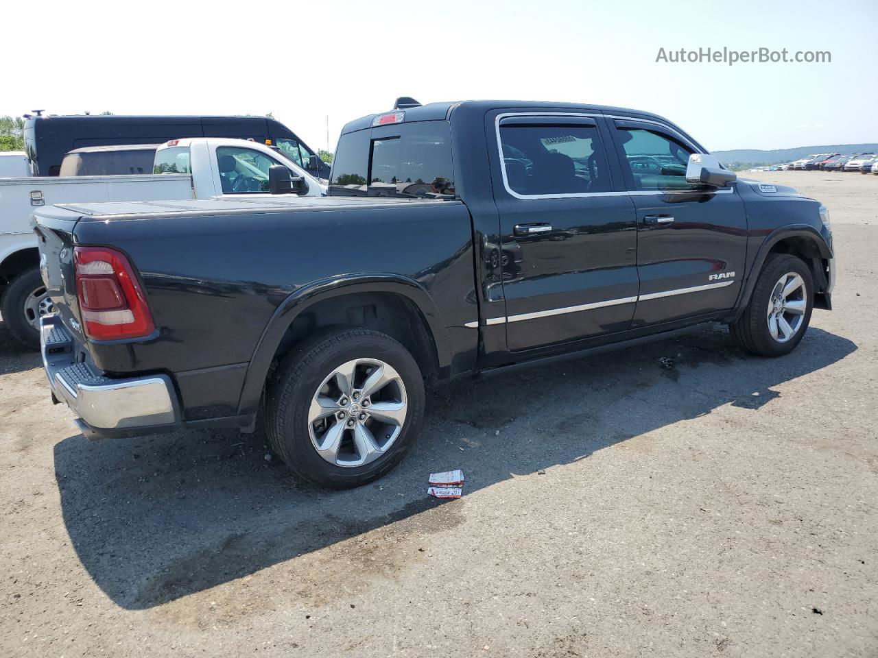 2019 Ram 1500 Limited Black vin: 1C6SRFHT2KN503610