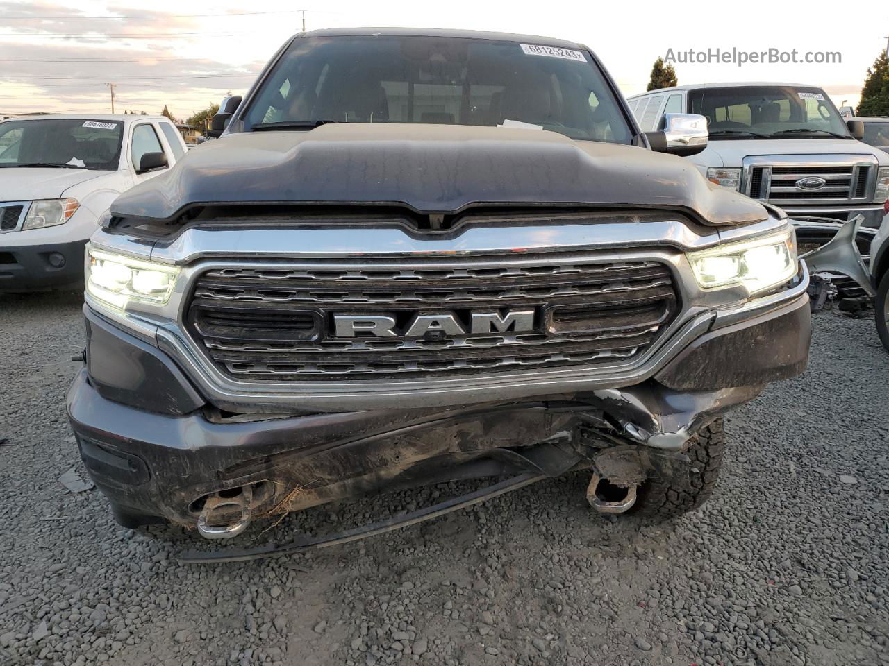 2022 Ram 1500 Limited Charcoal vin: 1C6SRFHT2NN116091