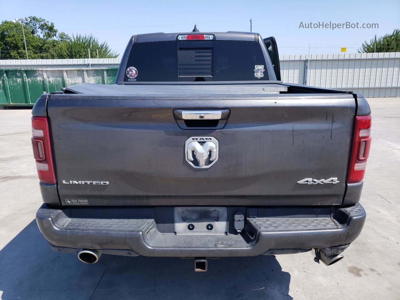 2020 Ram 1500 Limited Charcoal vin: 1C6SRFHT3LN291432