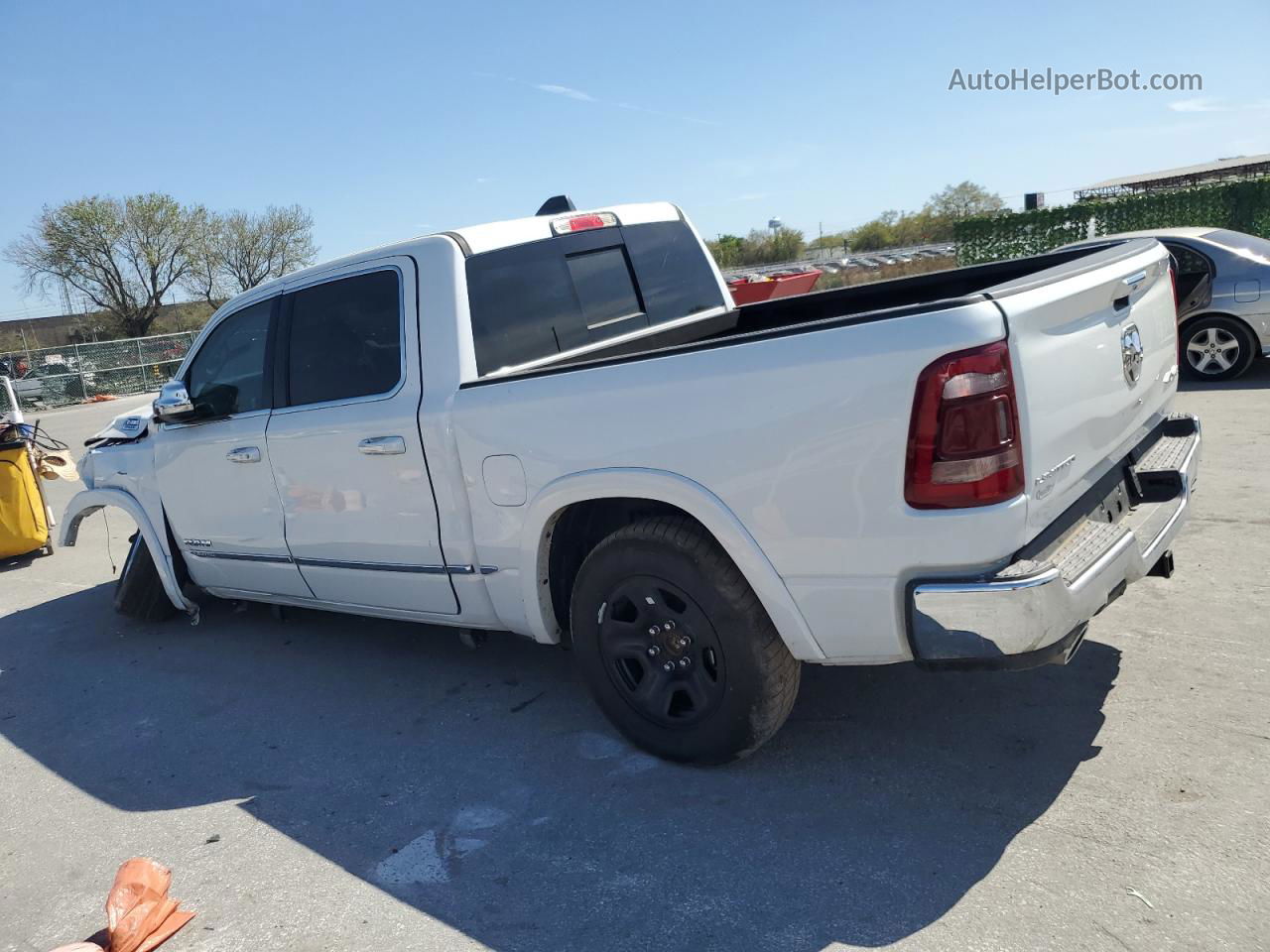 2022 Ram 1500 Limited White vin: 1C6SRFHT3NN167728