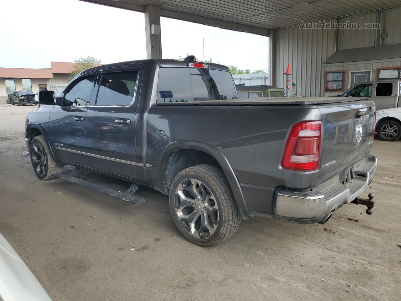 2019 Ram 1500 Limited Gray vin: 1C6SRFHT4KN558950