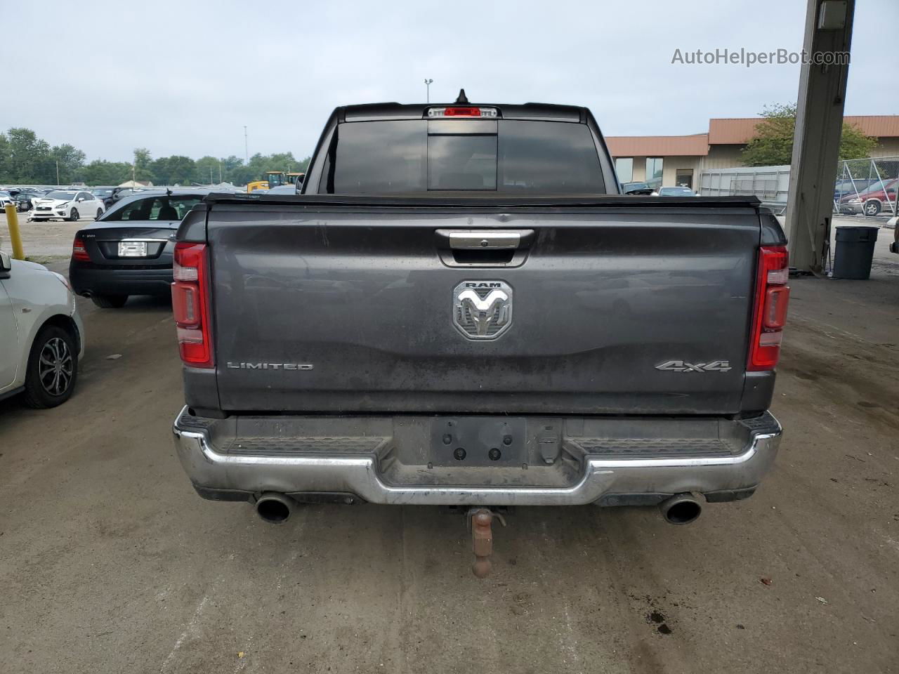 2019 Ram 1500 Limited Gray vin: 1C6SRFHT4KN558950