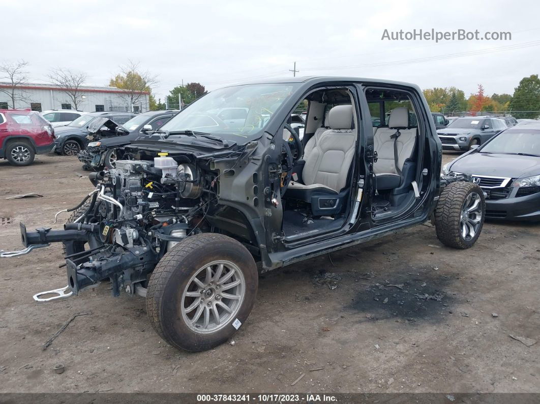 2022 Ram 1500 Limited Черный vin: 1C6SRFHT4NN131529