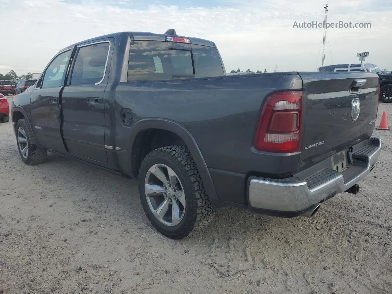 2019 Ram 1500 Limited Gray vin: 1C6SRFHT5KN752029