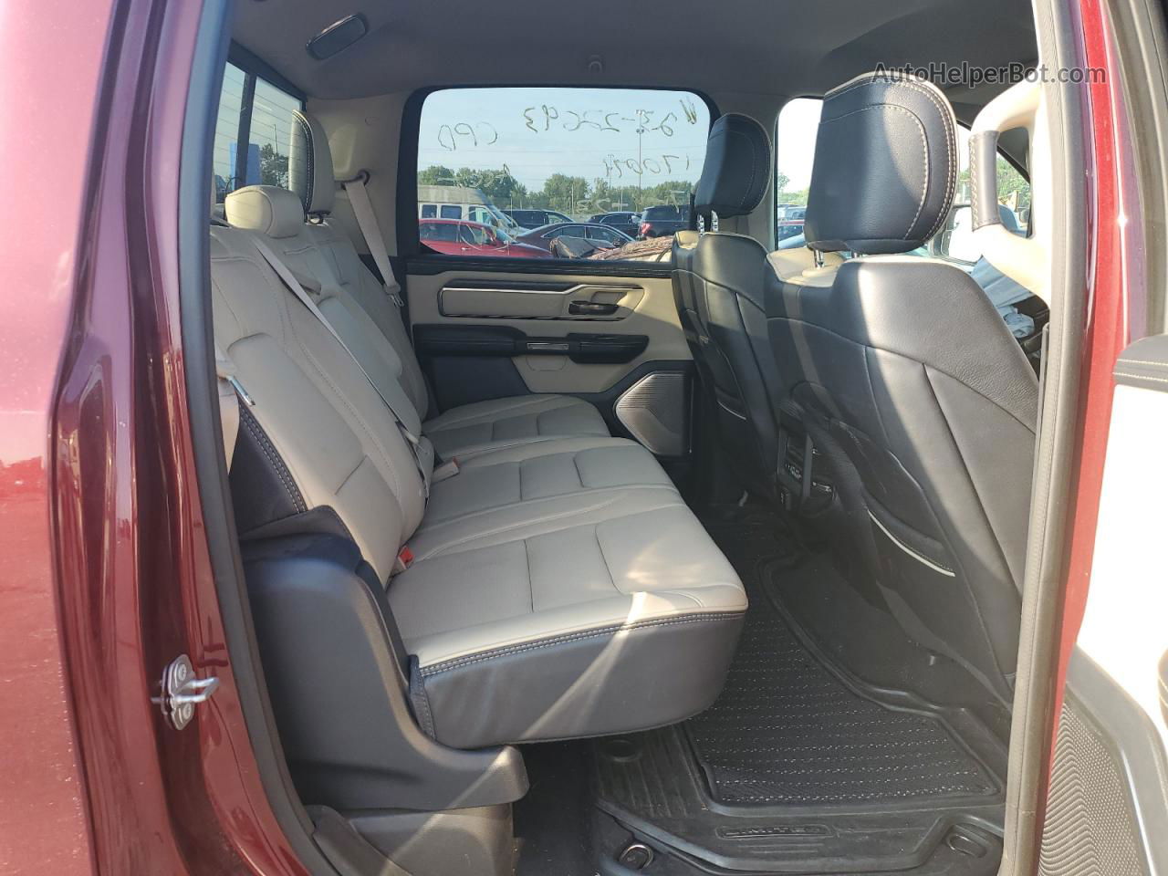 2020 Ram 1500 Limited Красный vin: 1C6SRFHT6LN170071