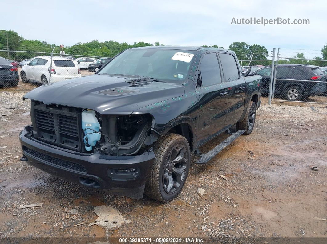 2020 Ram 1500 Limited  4x4 5'7 Box Черный vin: 1C6SRFHT7LN155420