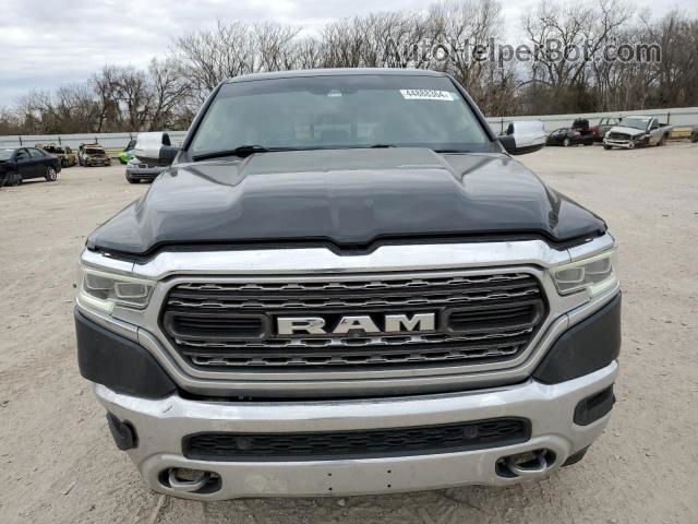 2019 Ram 1500 Limited Black vin: 1C6SRFHT9KN522199