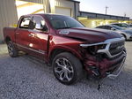 2022 Ram 1500 Limited Maroon vin: 1C6SRFHT9NN266294