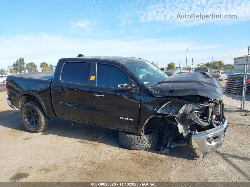 2022 Ram 1500 Laramie  4x4 5'7" Box Black vin: 1C6SRFJM0NN284475