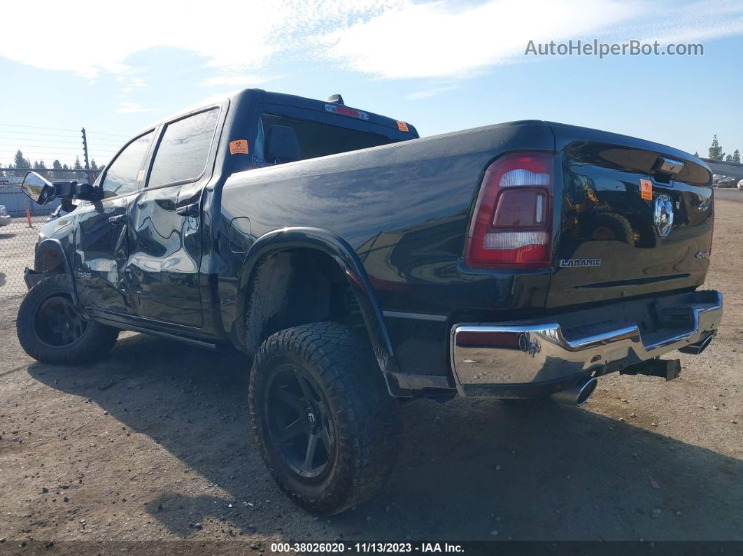 2022 Ram 1500 Laramie  4x4 5'7" Box Black vin: 1C6SRFJM0NN284475