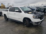 2020 Ram 1500 Laramie White vin: 1C6SRFJM3LN208682