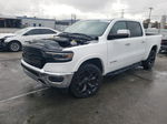 2020 Ram 1500 Laramie White vin: 1C6SRFJM3LN208682