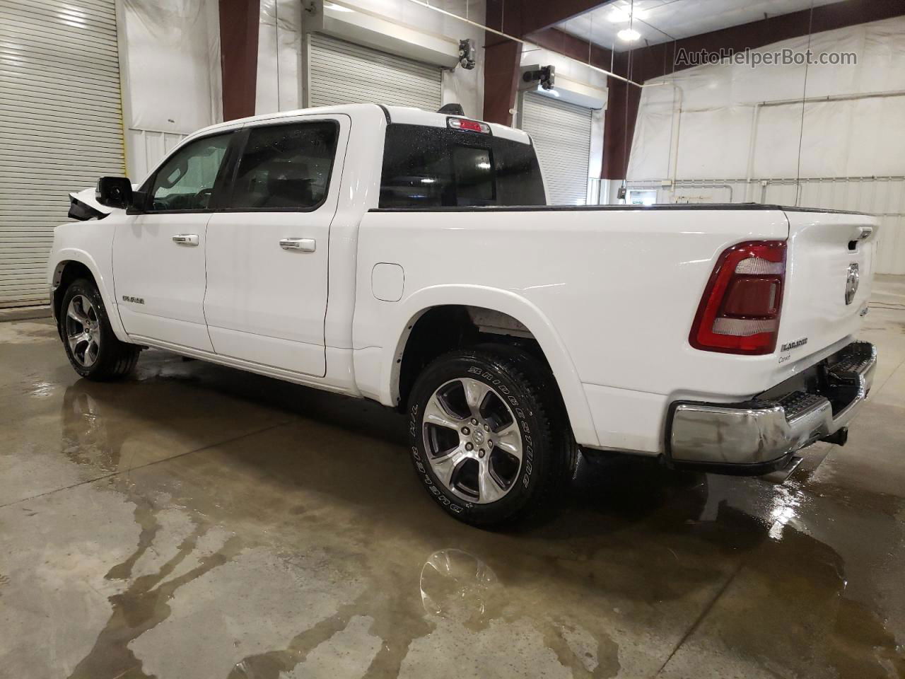 2022 Ram 1500 Laramie White vin: 1C6SRFJM7NN286756