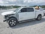 2019 Ram 1500 Laramie White vin: 1C6SRFJT0KN658845