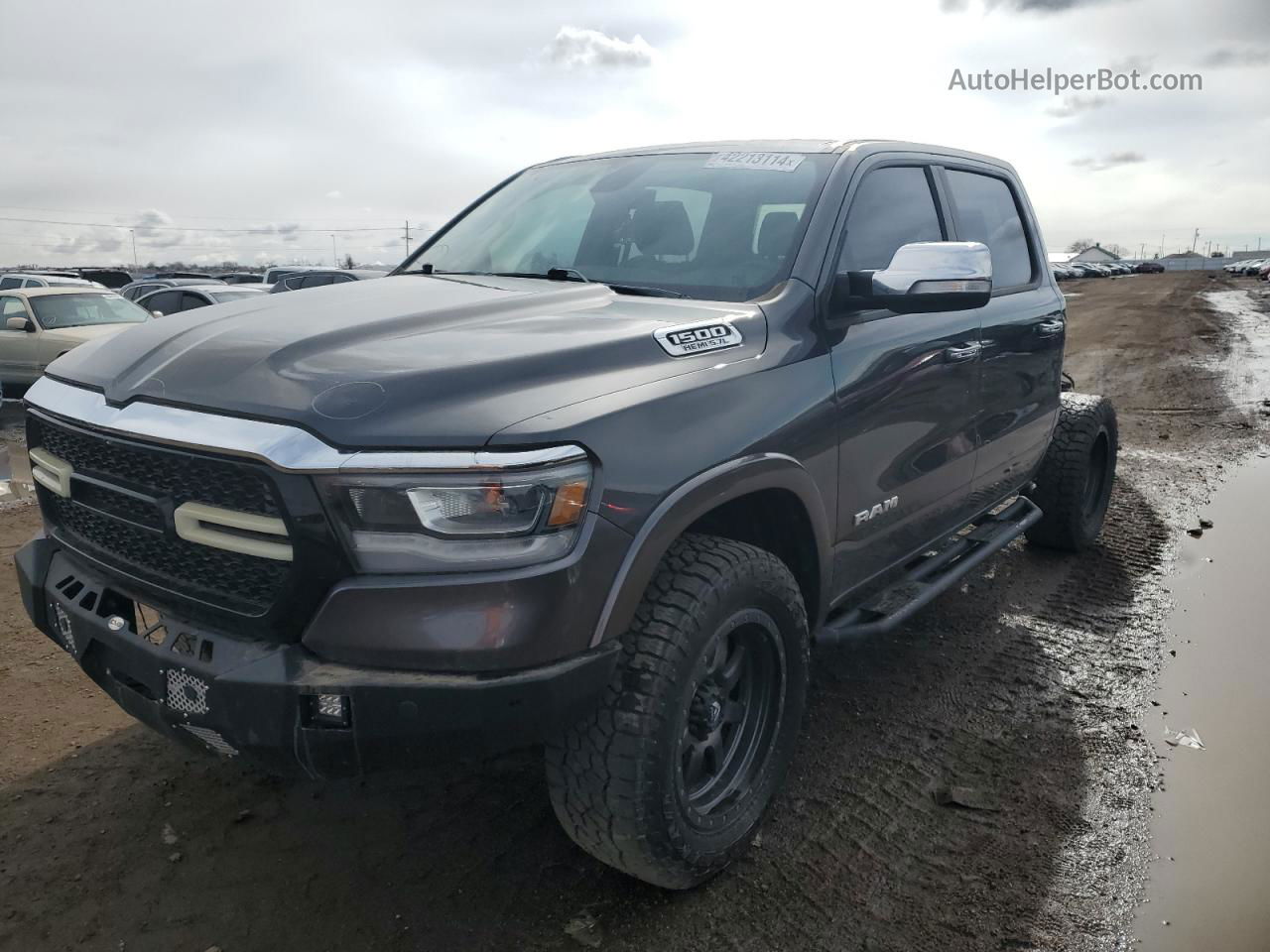 2020 Ram 1500 Laramie Угольный vin: 1C6SRFJT0LN297845