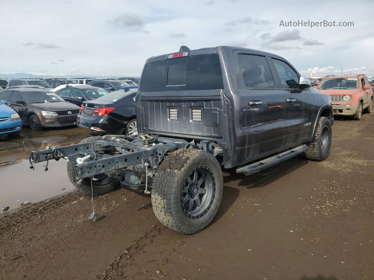 2020 Ram 1500 Laramie Charcoal vin: 1C6SRFJT0LN297845