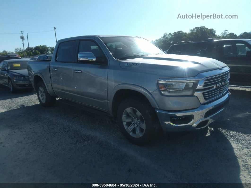 2022 Ram 1500 Laramie  4x4 5'7 Box Silver vin: 1C6SRFJT0NN300293