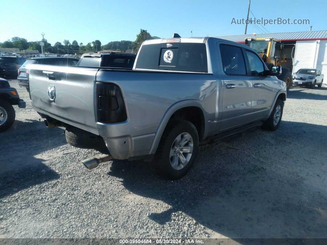 2022 Ram 1500 Laramie  4x4 5'7 Box Silver vin: 1C6SRFJT0NN300293