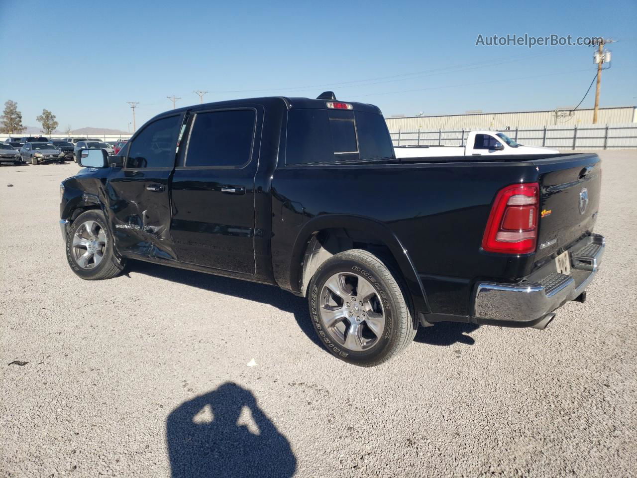 2022 Ram 1500 Laramie Black vin: 1C6SRFJT0NN330359