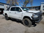 2020 Ram 1500 Laramie White vin: 1C6SRFJT1LN170439