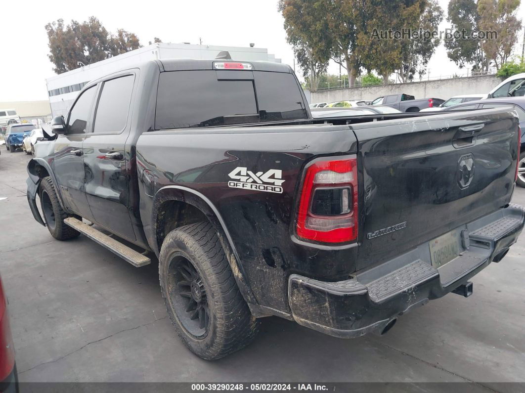 2019 Ram 1500 Laramie Черный vin: 1C6SRFJT2KN699090