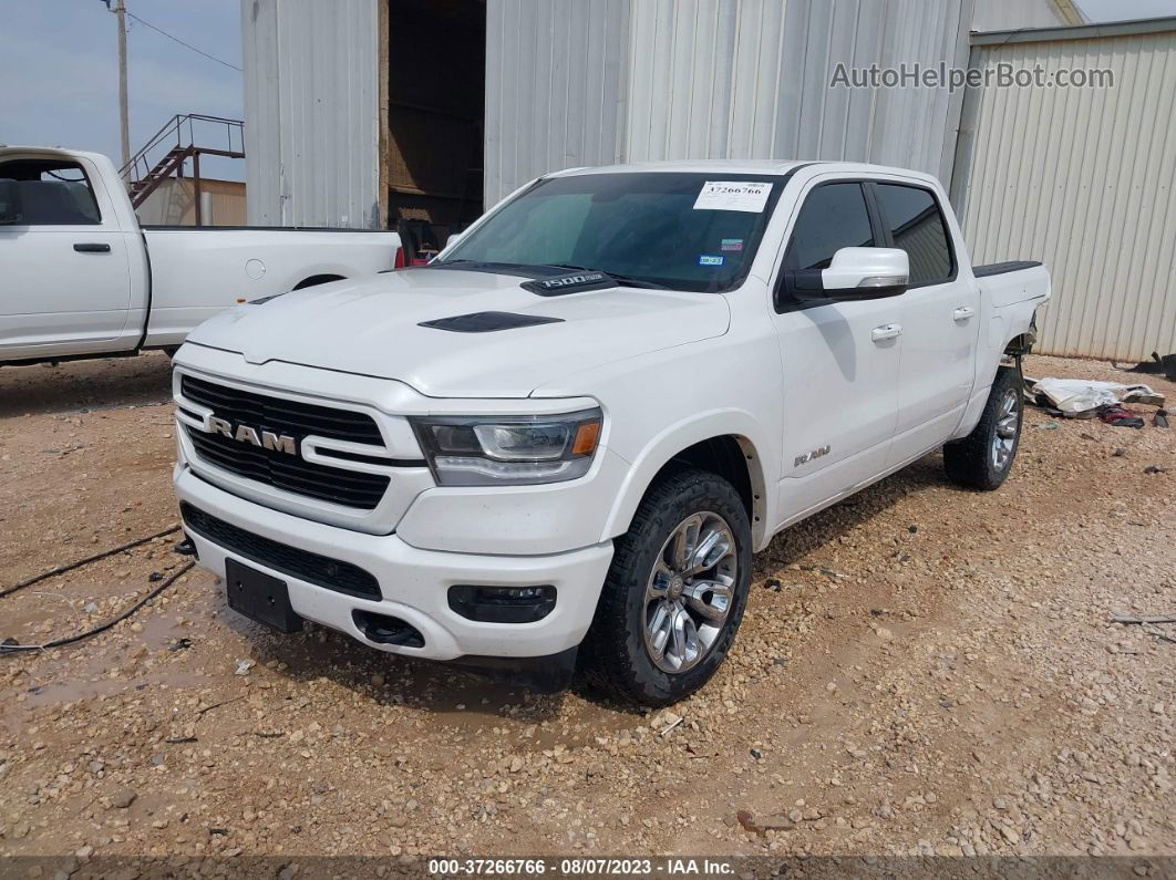 2020 Ram 1500 Laramie Белый vin: 1C6SRFJT2LN358161