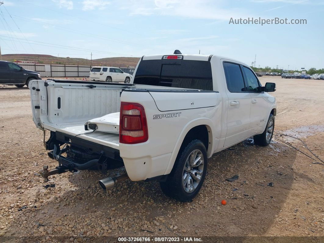 2020 Ram 1500 Laramie Белый vin: 1C6SRFJT2LN358161