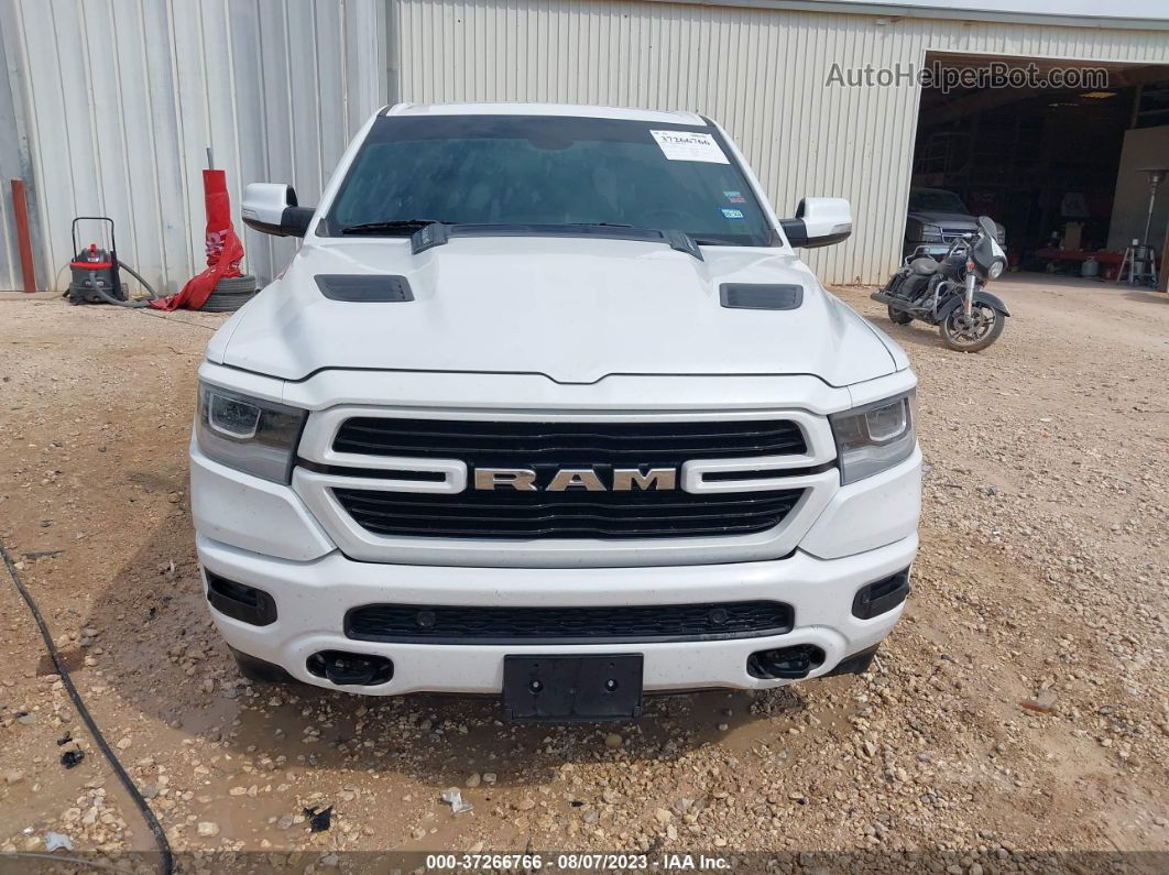 2020 Ram 1500 Laramie White vin: 1C6SRFJT2LN358161