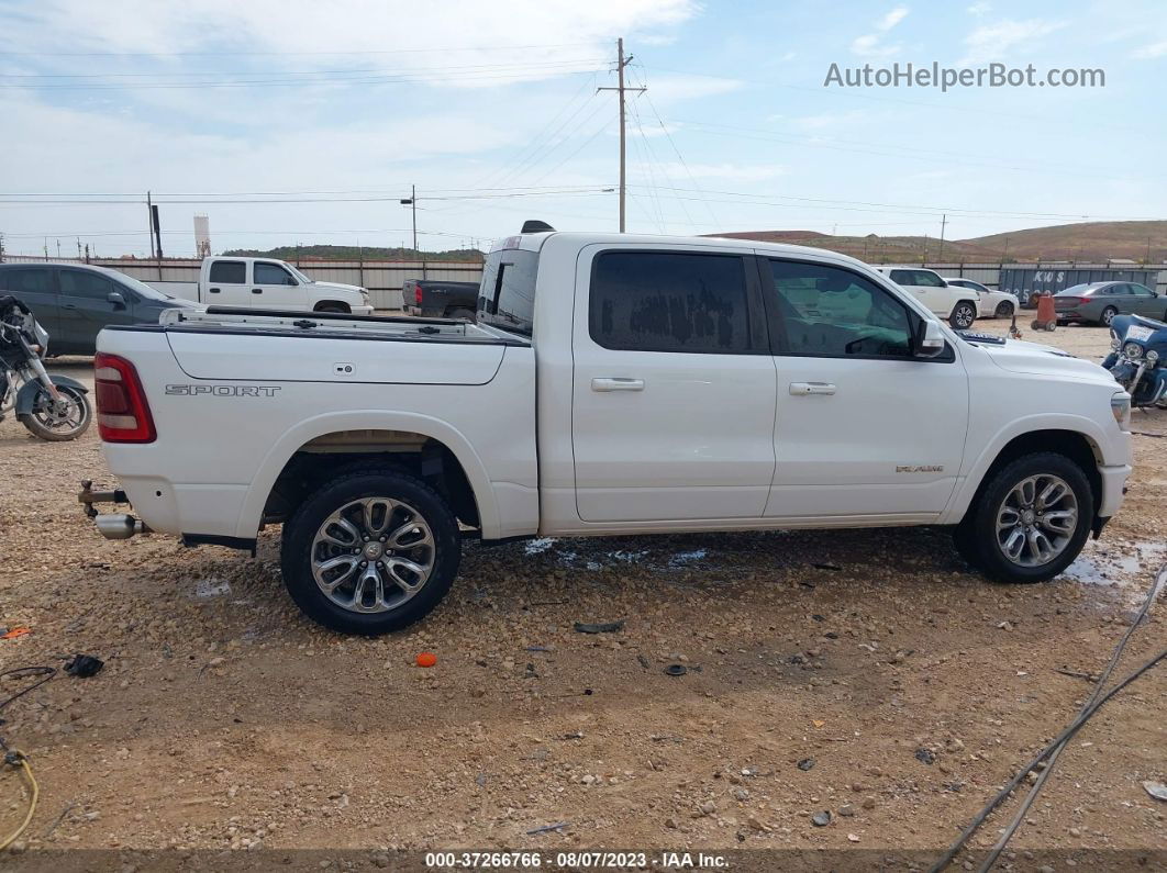 2020 Ram 1500 Laramie White vin: 1C6SRFJT2LN358161