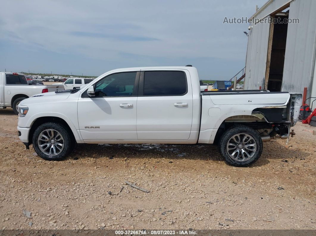 2020 Ram 1500 Laramie White vin: 1C6SRFJT2LN358161