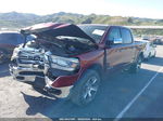 2022 Ram 1500 Laramie  4x4 5'7 Box Red vin: 1C6SRFJT2NN351620