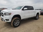 2020 Ram 1500 Laramie White vin: 1C6SRFJT3LN207958