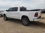 2020 Ram 1500 Laramie White vin: 1C6SRFJT3LN207958