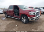 2019 Ram 1500 Laramie  4x4 5'7 Box Red vin: 1C6SRFJT4KN521410