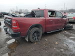 2019 Ram 1500 Laramie Burgundy vin: 1C6SRFJT4KN708498