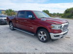 2022 Ram 1500 Laramie Темно-бордовый vin: 1C6SRFJT4NN213223