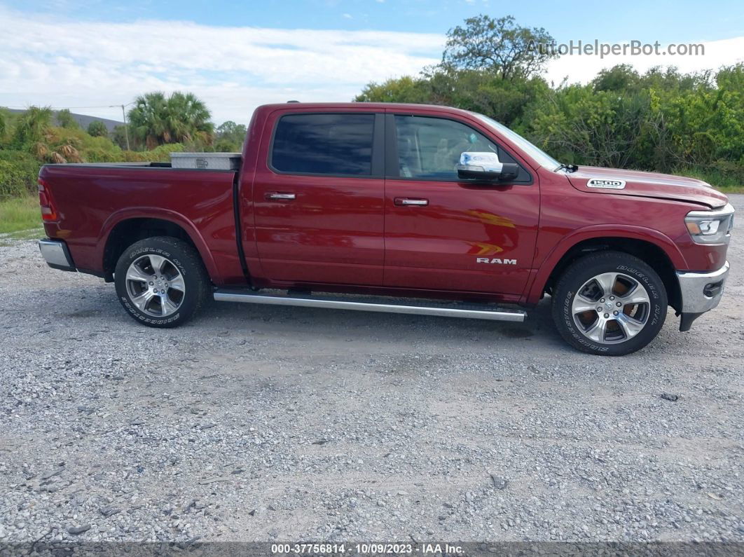 2022 Ram 1500 Laramie Maroon vin: 1C6SRFJT4NN213223