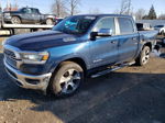 2020 Ram 1500 Laramie Blue vin: 1C6SRFJT5LN224910