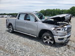 2019 Ram 1500 Laramie Silver vin: 1C6SRFJT7KN810250