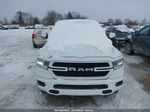 2020 Ram 1500 Laramie  4x4 5'7 Box White vin: 1C6SRFJT7LN219594