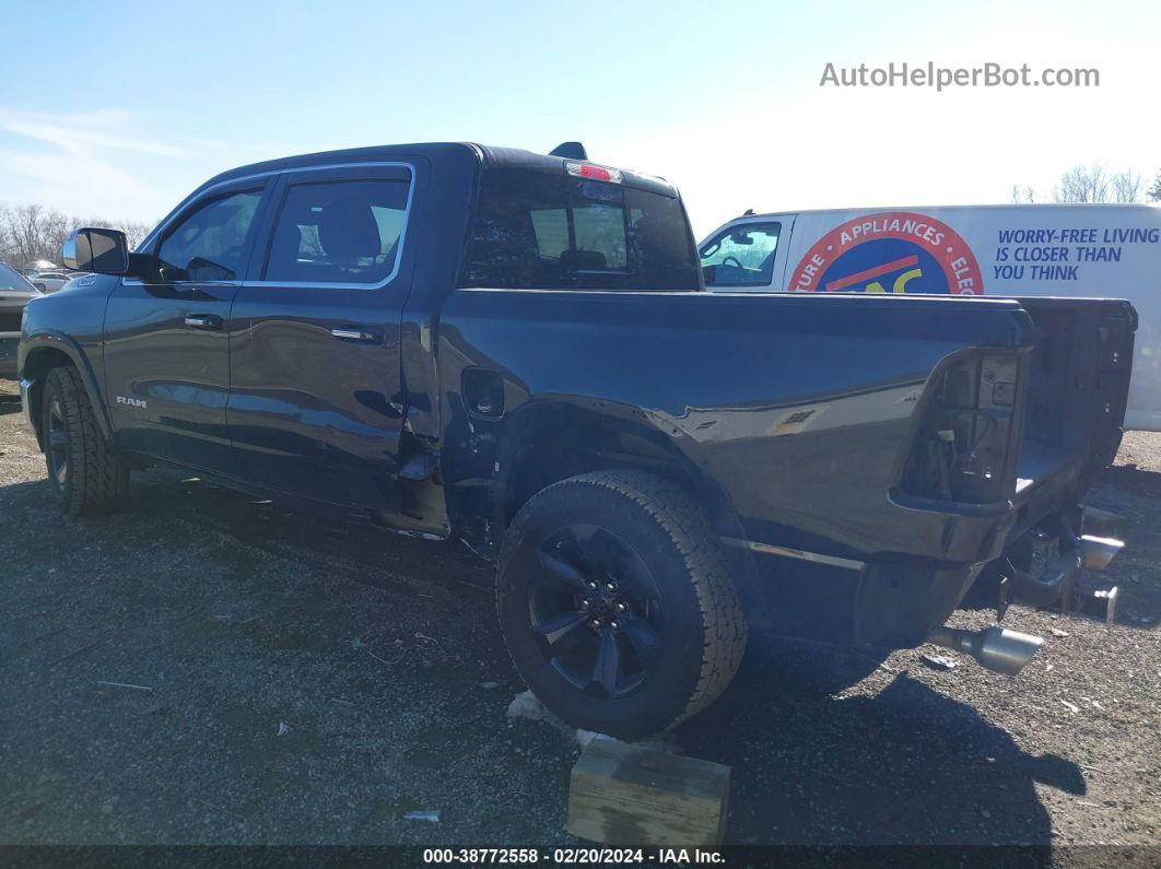 2019 Ram 1500 Laramie  4x4 5'7 Box Черный vin: 1C6SRFJT8KN552868