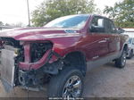 2019 Ram 1500 Laramie  4x4 5'7 Box Red vin: 1C6SRFJTXKN700339