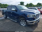 2022 Ram 1500 Laramie  4x4 5'7 Box Blue vin: 1C6SRFJTXNN352269