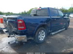 2022 Ram 1500 Laramie  4x4 5'7 Box Blue vin: 1C6SRFJTXNN352269