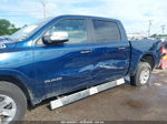 2022 Ram 1500 Laramie  4x4 5'7 Box Blue vin: 1C6SRFJTXNN352269