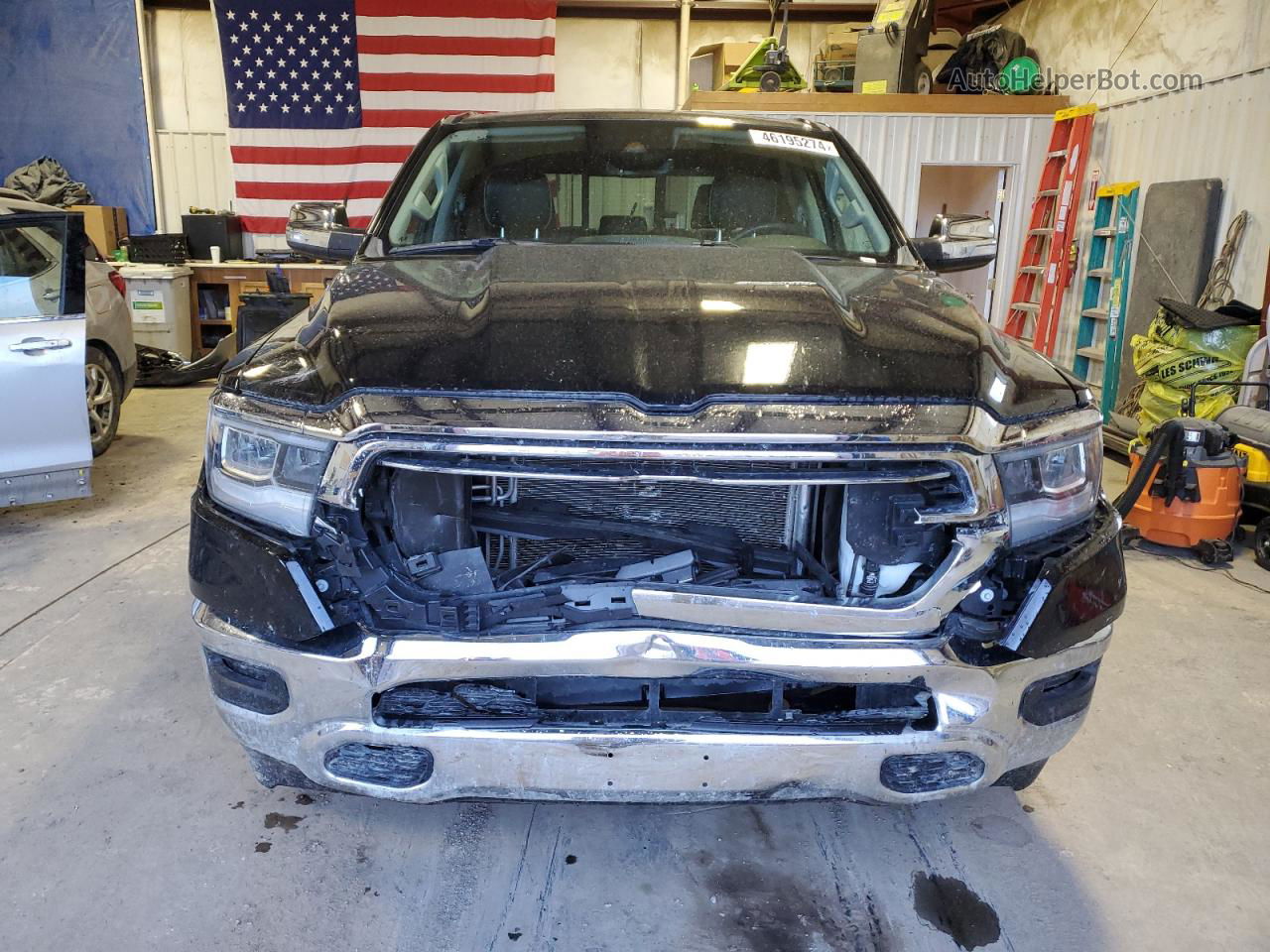 2022 Ram 1500 Laramie Black vin: 1C6SRFJTXNN479152